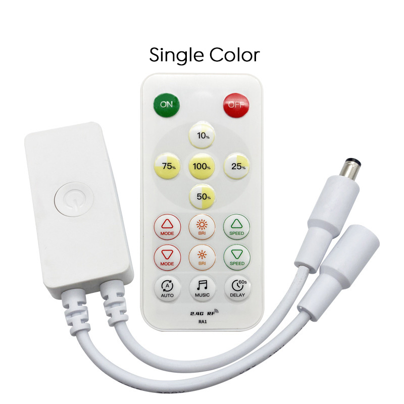 SP64XE Bluetooth RF Music Simple Mini LED Dimmer And Controller SP64XE Bluetooth RF Music Simple Mini LED Dimmer And Controller